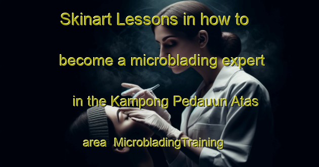 Skinart Lessons in how to become a microblading expert in the Kampong Pedauun Atas area | MicrobladingTraining | MicrobladingClasses | SkinartTraining-Malaysia