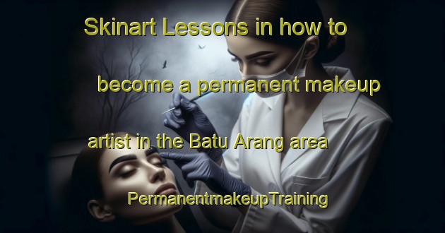 Skinart Lessons in how to become a permanent makeup artist in the Batu Arang area | PermanentmakeupTraining | PermanentmakeupClasses | SkinartTraining-Malaysia