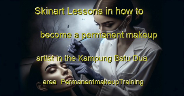 Skinart Lessons in how to become a permanent makeup artist in the Kampung Batu Dua area | PermanentmakeupTraining | PermanentmakeupClasses | SkinartTraining-Malaysia