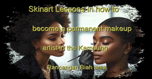 Skinart Lessons in how to become a permanent makeup artist in the Kampung Rancangan Biah area | PermanentmakeupTraining | PermanentmakeupClasses | SkinartTraining-Malaysia
