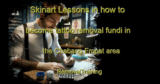 Skinart Lessons in how to become tattoo removal fundi in the Chabang Empat area | RemovalTraining | RemovalClasses | SkinartTraining-Malaysia