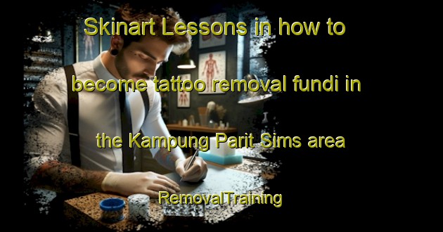 Skinart Lessons in how to become tattoo removal fundi in the Kampung Parit Sims area | RemovalTraining | RemovalClasses | SkinartTraining-Malaysia