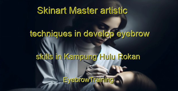 Skinart Master artistic techniques in develop eyebrow skills in Kampung Hulu Rokan | EyebrowTraining | EyebrowClasses | SkinartTraining-Malaysia