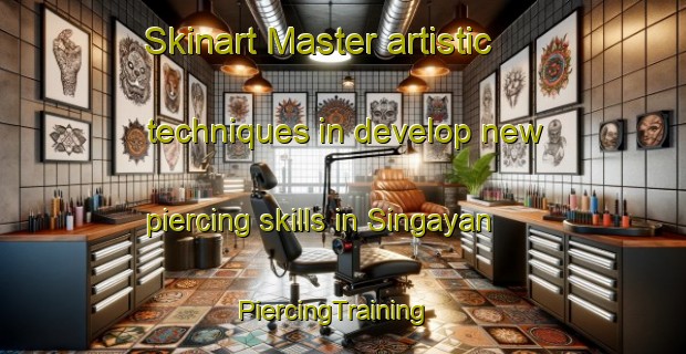 Skinart Master artistic techniques in develop new piercing skills in Singayan | PiercingTraining | PiercingClasses | SkinartTraining-Malaysia