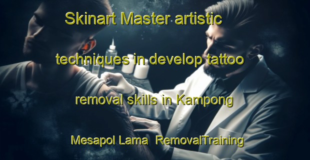 Skinart Master artistic techniques in develop tattoo removal skills in Kampong Mesapol Lama | RemovalTraining | RemovalClasses | SkinartTraining-Malaysia