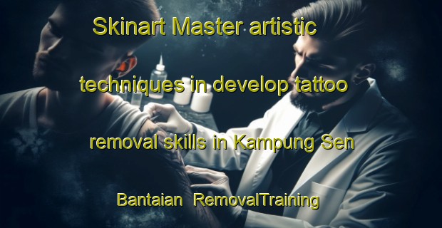 Skinart Master artistic techniques in develop tattoo removal skills in Kampung Sen Bantaian | RemovalTraining | RemovalClasses | SkinartTraining-Malaysia
