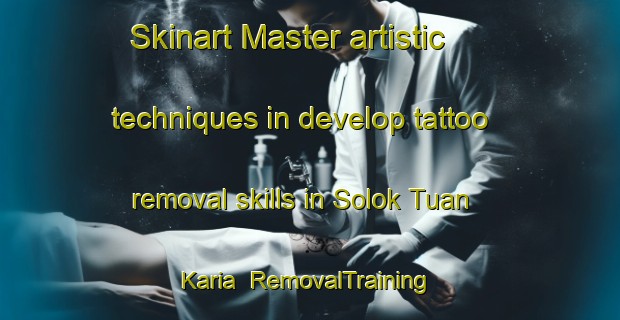 Skinart Master artistic techniques in develop tattoo removal skills in Solok Tuan Karia | RemovalTraining | RemovalClasses | SkinartTraining-Malaysia