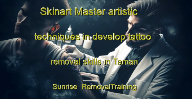 Skinart Master artistic techniques in develop tattoo removal skills in Taman Sunrise | RemovalTraining | RemovalClasses | SkinartTraining-Malaysia