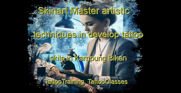 Skinart Master artistic techniques in develop tattoo skils in Kampung Bikan | TattooTraining | TattooClasses | SkinartTraining-Malaysia