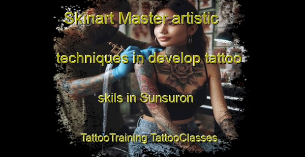 Skinart Master artistic techniques in develop tattoo skils in Sunsuron | #TattooTraining #TattooClasses #SkinartTraining-Malaysia