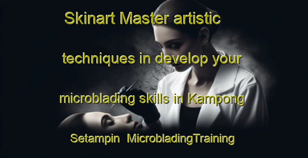 Skinart Master artistic techniques in develop your microblading skills in Kampong Setampin | MicrobladingTraining | MicrobladingClasses | SkinartTraining-Malaysia