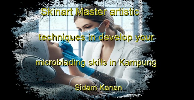 Skinart Master artistic techniques in develop your microblading skills in Kampung Sidam Kanan | MicrobladingTraining | MicrobladingClasses | SkinartTraining-Malaysia