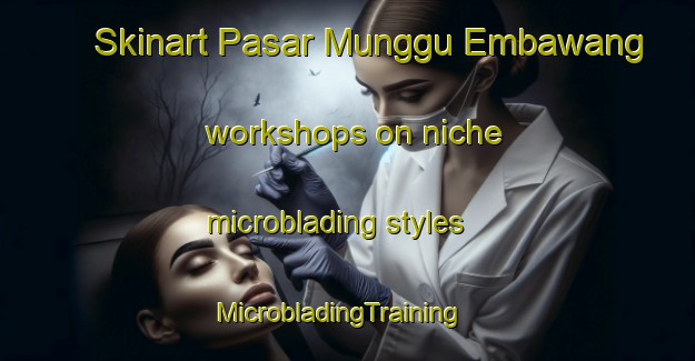 Skinart Pasar Munggu Embawang workshops on niche microblading styles | MicrobladingTraining | MicrobladingClasses | SkinartTraining-Malaysia