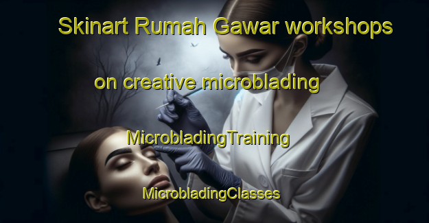 Skinart Rumah Gawar workshops on creative microblading | MicrobladingTraining | MicrobladingClasses | SkinartTraining-Malaysia