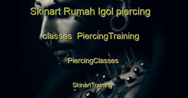 Skinart Rumah Igol piercing classes | #PiercingTraining #PiercingClasses #SkinartTraining-Malaysia