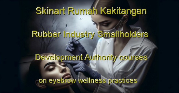 Skinart Rumah Kakitangan Rubber Industry Smallholders Development Authority courses on eyebrow wellness practices | EyebrowTraining | EyebrowClasses | SkinartTraining-Malaysia