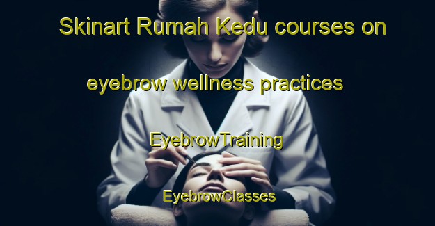 Skinart Rumah Kedu courses on eyebrow wellness practices | EyebrowTraining | EyebrowClasses | SkinartTraining-Malaysia