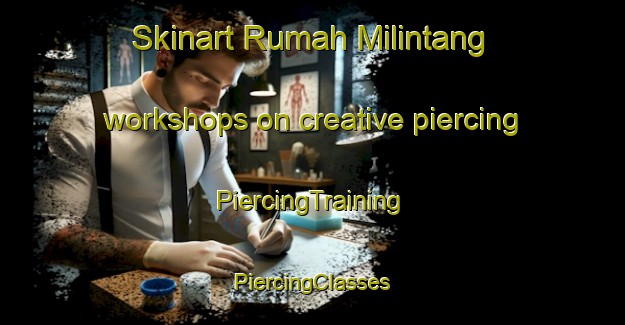 Skinart Rumah Milintang workshops on creative piercing | #PiercingTraining #PiercingClasses #SkinartTraining-Malaysia