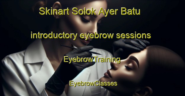 Skinart Solok Ayer Batu introductory eyebrow sessions | EyebrowTraining | EyebrowClasses | SkinartTraining-Malaysia