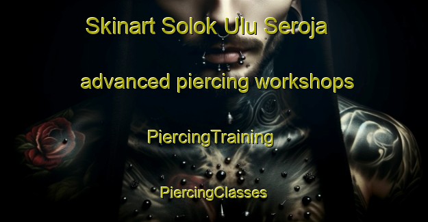 Skinart Solok Ulu Seroja advanced piercing workshops | #PiercingTraining #PiercingClasses #SkinartTraining-Malaysia