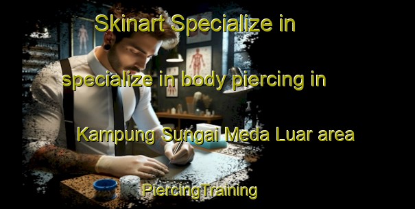 Skinart Specialize in specialize in body piercing in Kampung Sungai Meda Luar area | PiercingTraining | PiercingClasses | SkinartTraining-Malaysia