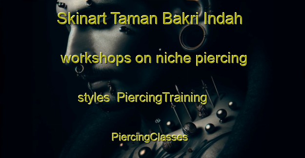 Skinart Taman Bakri Indah workshops on niche piercing styles | PiercingTraining | PiercingClasses | SkinartTraining-Malaysia