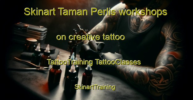 Skinart Taman Perlis workshops on creative tattoo | #TattooTraining #TattooClasses #SkinartTraining-Malaysia