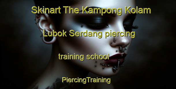 Skinart The Kampong Kolam Lubok Serdang piercing training school | #PiercingTraining #PiercingClasses #SkinartTraining-Malaysia