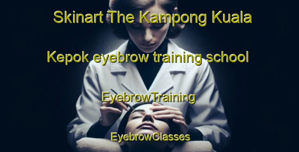 Skinart The Kampong Kuala Kepok eyebrow training school | EyebrowTraining | EyebrowClasses | SkinartTraining-Malaysia
