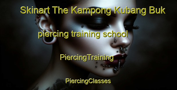 Skinart The Kampong Kubang Buk piercing training school | #PiercingTraining #PiercingClasses #SkinartTraining-Malaysia