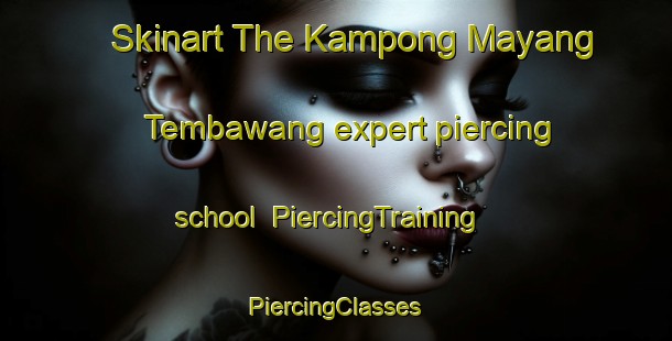 Skinart The Kampong Mayang Tembawang expert piercing school | #PiercingTraining #PiercingClasses #SkinartTraining-Malaysia