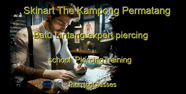 Skinart The Kampong Permatang Batu Lintang expert piercing school | #PiercingTraining #PiercingClasses #SkinartTraining-Malaysia