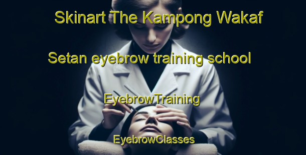 Skinart The Kampong Wakaf Setan eyebrow training school | EyebrowTraining | EyebrowClasses | SkinartTraining-Malaysia