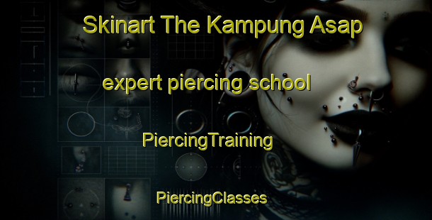 Skinart The Kampung Asap expert piercing school | PiercingTraining | PiercingClasses | SkinartTraining-Malaysia
