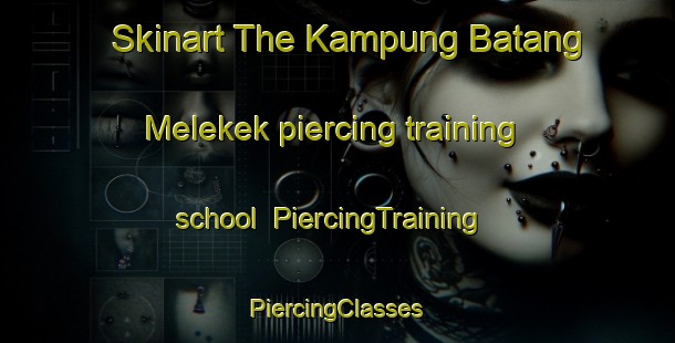 Skinart The Kampung Batang Melekek piercing training school | #PiercingTraining #PiercingClasses #SkinartTraining-Malaysia