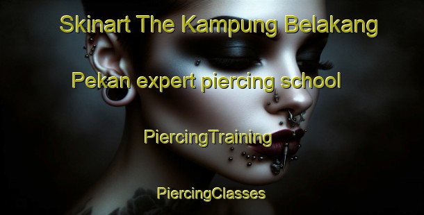 Skinart The Kampung Belakang Pekan expert piercing school | #PiercingTraining #PiercingClasses #SkinartTraining-Malaysia