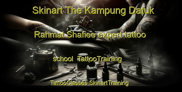 Skinart The Kampung Datuk Rahmat Shafiee expert tattoo school | #TattooTraining #TattooClasses #SkinartTraining-Malaysia