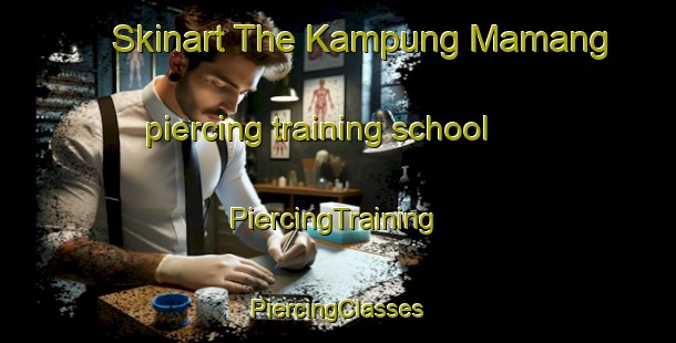 Skinart The Kampung Mamang piercing training school | #PiercingTraining #PiercingClasses #SkinartTraining-Malaysia