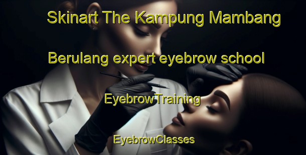 Skinart The Kampung Mambang Berulang expert eyebrow school | EyebrowTraining | EyebrowClasses | SkinartTraining-Malaysia