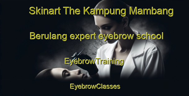 Skinart The Kampung Mambang Berulang expert eyebrow school | EyebrowTraining | EyebrowClasses | SkinartTraining-Malaysia