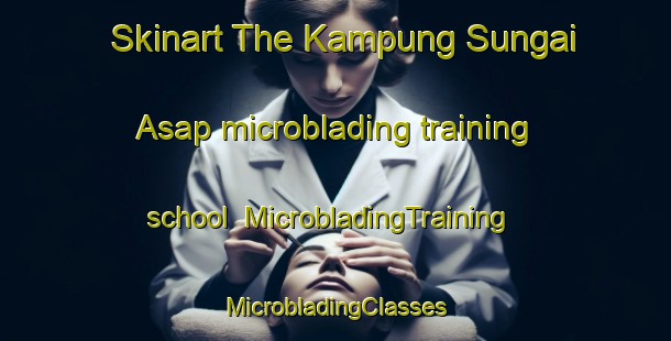 Skinart The Kampung Sungai Asap microblading training school | #MicrobladingTraining #MicrobladingClasses #SkinartTraining-Malaysia