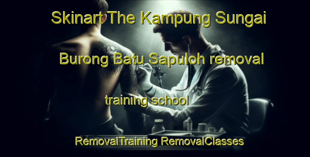 Skinart The Kampung Sungai Burong Batu Sapuloh removal training school | #RemovalTraining #RemovalClasses #SkinartTraining-Malaysia