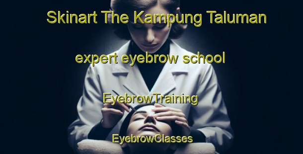 Skinart The Kampung Taluman expert eyebrow school | EyebrowTraining | EyebrowClasses | SkinartTraining-Malaysia