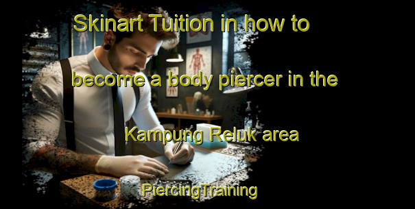Skinart Tuition in how to become a body piercer in the Kampung Reluk area | PiercingTraining | PiercingClasses | SkinartTraining-Malaysia