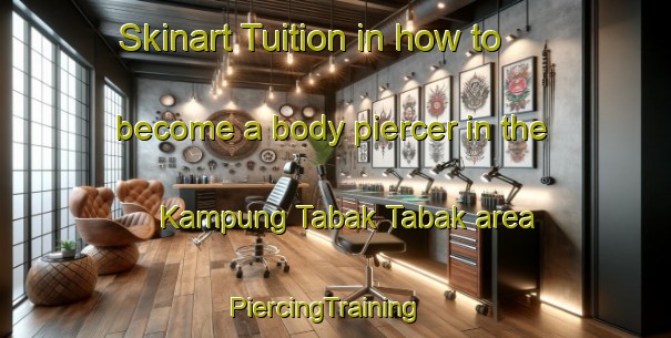 Skinart Tuition in how to become a body piercer in the Kampung Tabak Tabak area | PiercingTraining | PiercingClasses | SkinartTraining-Malaysia