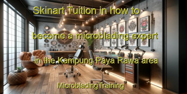 Skinart Tuition in how to become a microblading expert in the Kampung Paya Rawa area | MicrobladingTraining | MicrobladingClasses | SkinartTraining-Malaysia