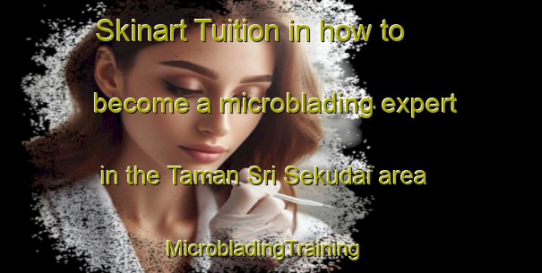 Skinart Tuition in how to become a microblading expert in the Taman Sri Sekudai area | MicrobladingTraining | MicrobladingClasses | SkinartTraining-Malaysia