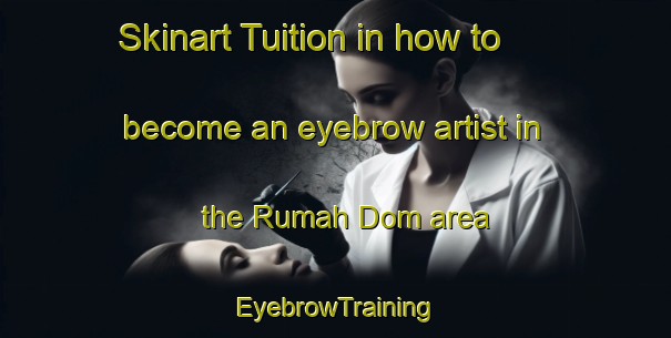 Skinart Tuition in how to become an eyebrow artist in the Rumah Dom area | EyebrowTraining | EyebrowClasses | SkinartTraining-Malaysia