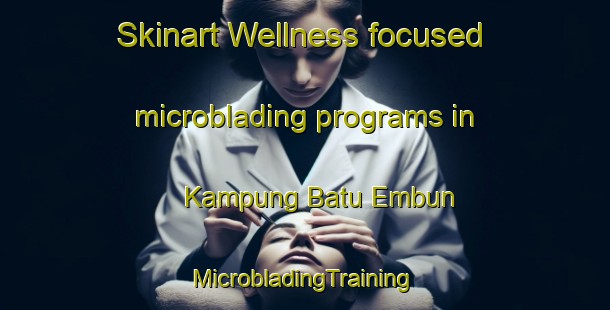 Skinart Wellness-focused microblading programs in Kampung Batu Embun | #MicrobladingTraining #MicrobladingClasses #SkinartTraining-Malaysia