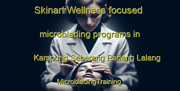 Skinart Wellness-focused microblading programs in Kampung Seberang Padang Lalang | #MicrobladingTraining #MicrobladingClasses #SkinartTraining-Malaysia